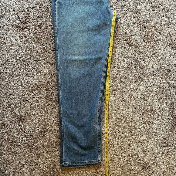 Vintage Levi's Strauss Jeans Orange Tab Signature Flex Denim 540 90's Mens 42x32 - Picture 14 of 14